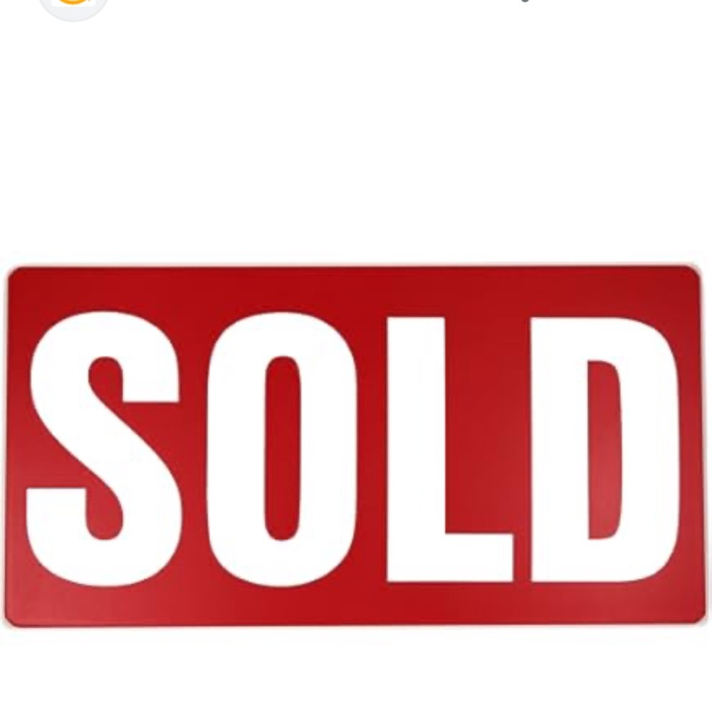 SOLD - DO NOT PURCHASE